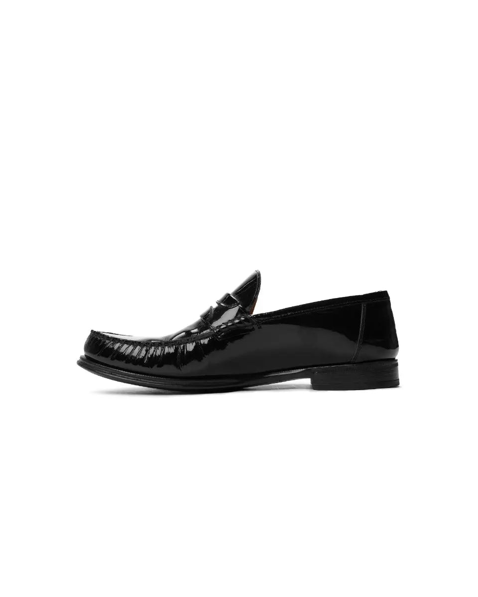 Dolce&Gabbana Penny patent leather loafers
