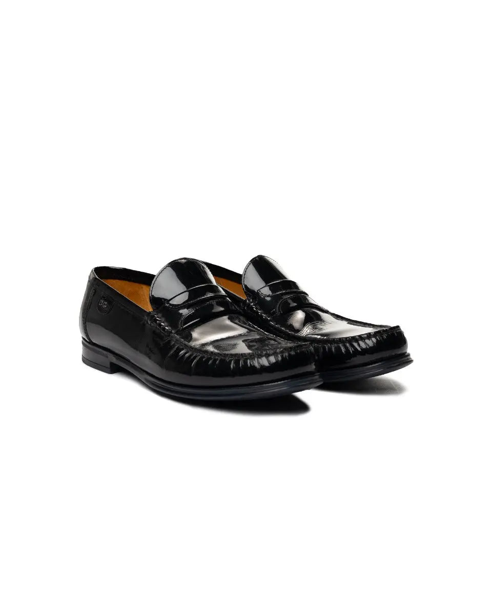 Dolce&Gabbana Penny patent leather loafers