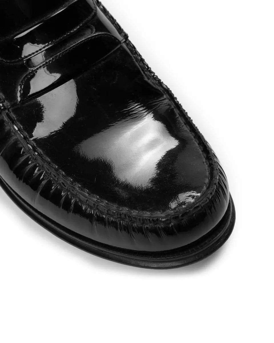 Dolce&Gabbana Penny patent leather loafers