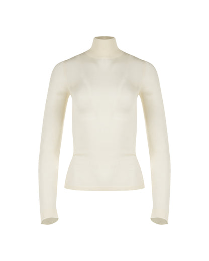 Nanushka Slub jersey turtleneck sweater Nanushka