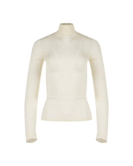Nanushka Slub jersey turtleneck sweater Nanushka