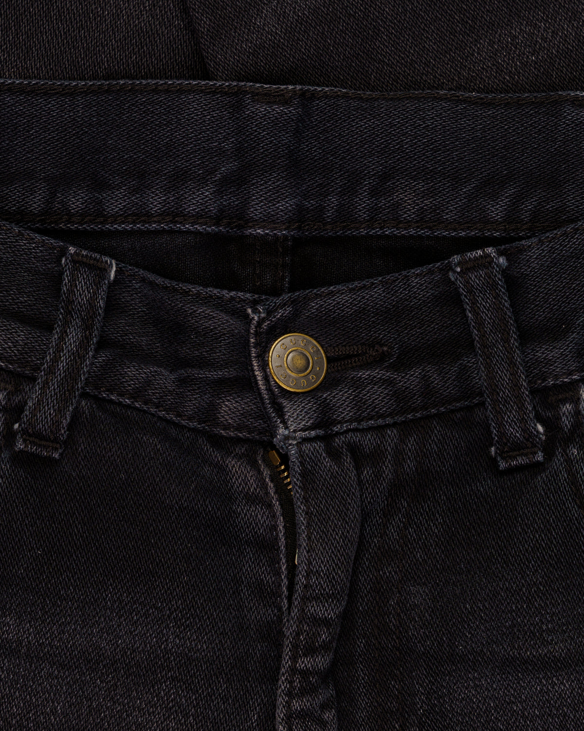 Gucci Lot. 66 washed grey skinny denim pants