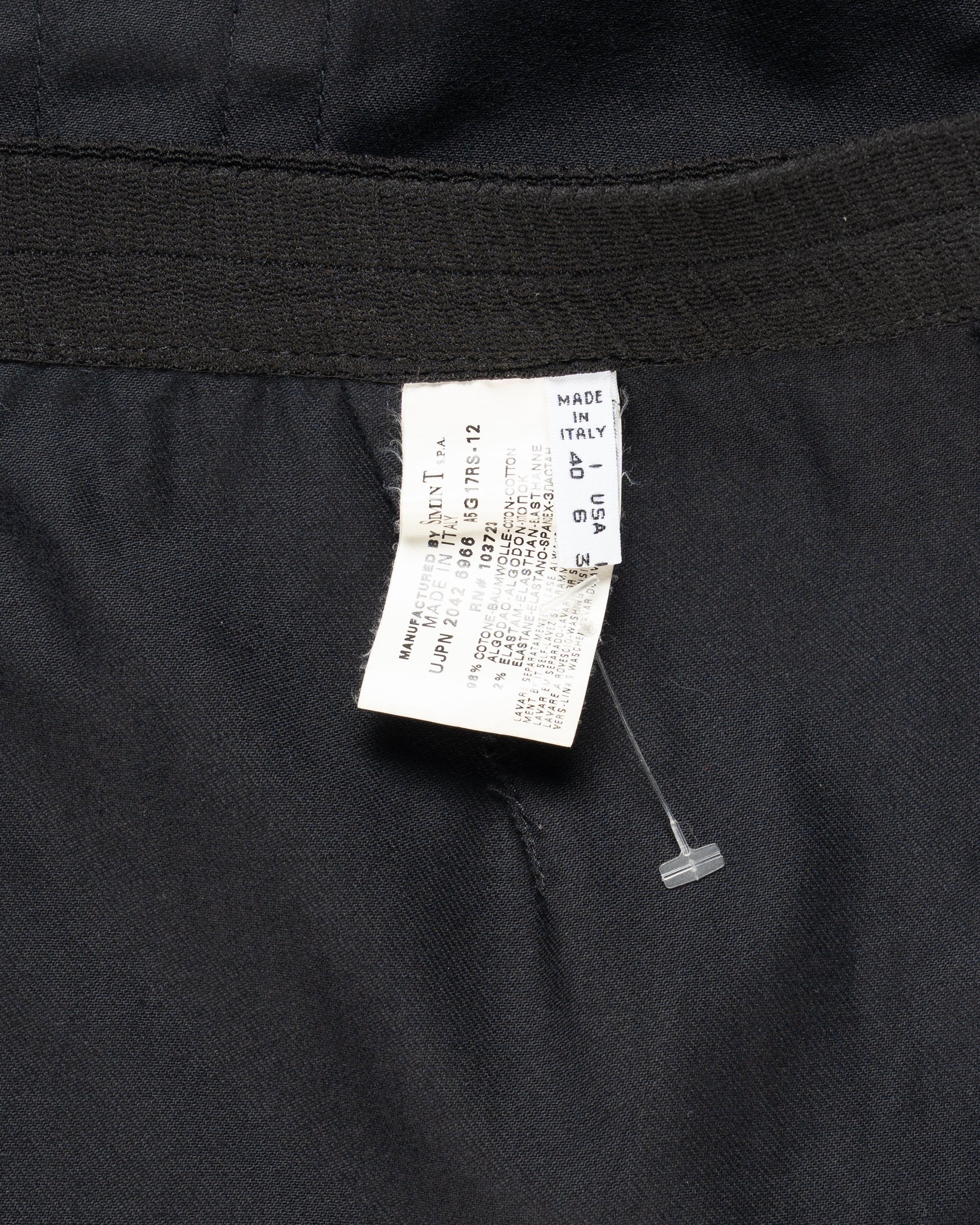Armani Jeans tailored black skirt Armani
