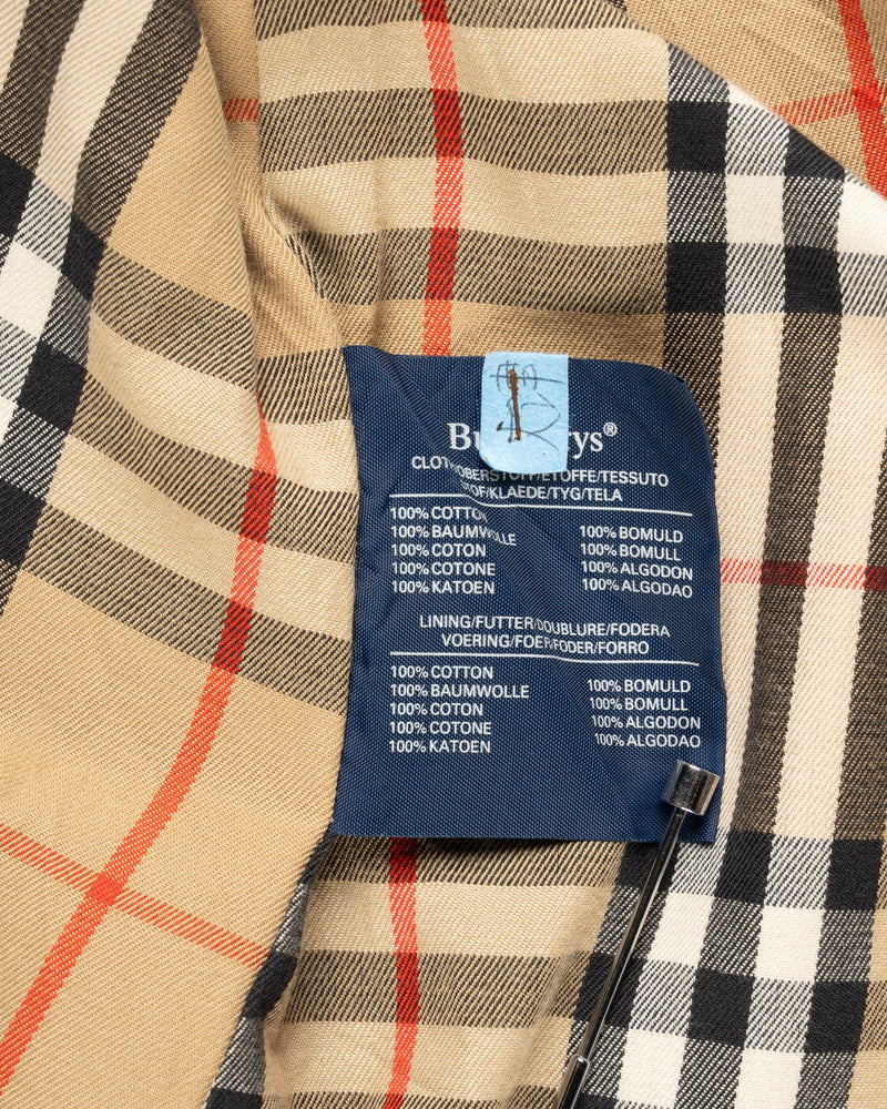 Burberry's "Highbury" Yew-green double-breasted coat thumbnail