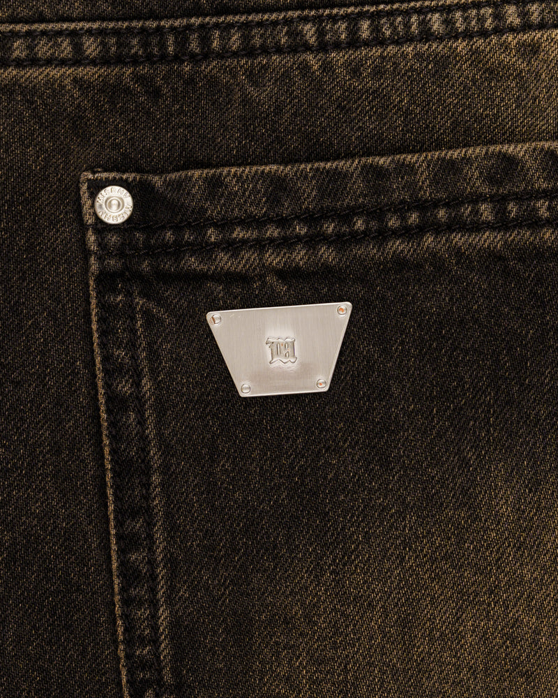 MISBHV grey mud washed denim pants thumbnail