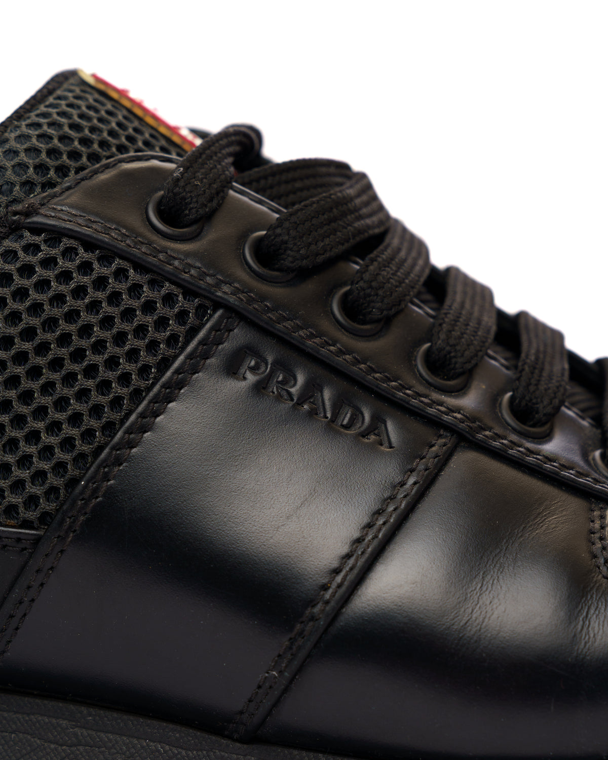 Prada Match Race black low sneakers