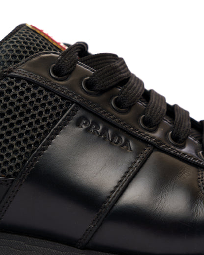 Prada Match Race black low sneakers-2