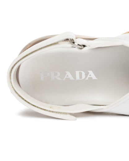 Prada Cloudbust Criss Cross sandals Prada