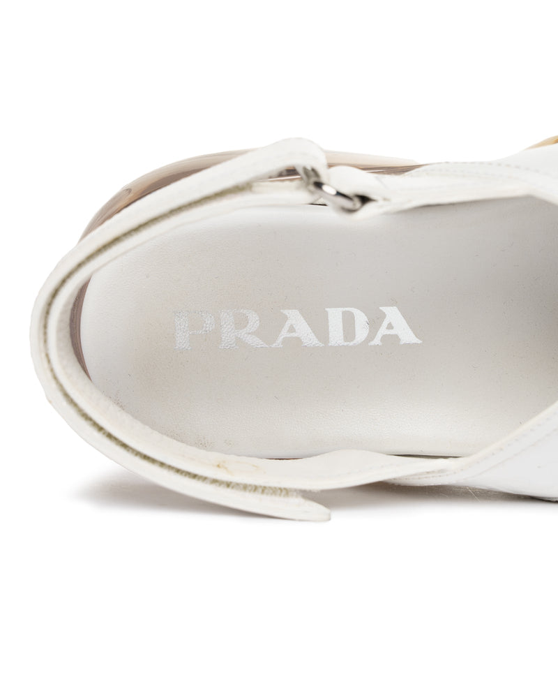 Prada Cloudbust Criss Cross sandals thumbnail
