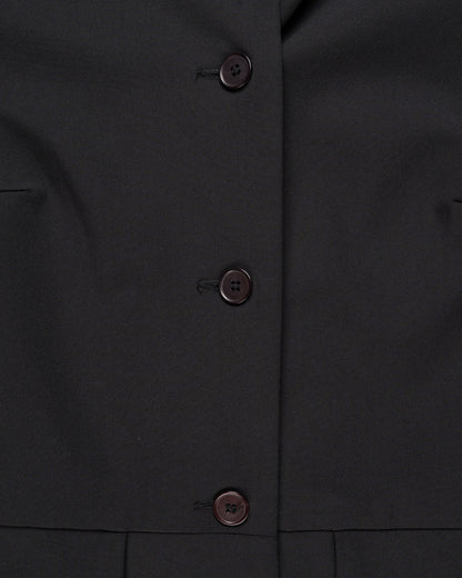 John Galliano gabardine single-breasted blazer jacket John