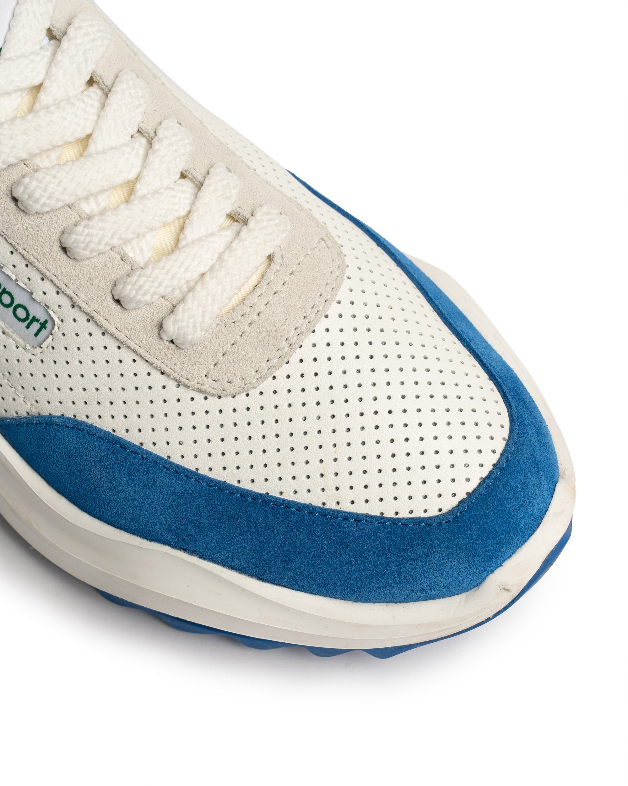 Casablanca Atlantis white & blue sport sneakers