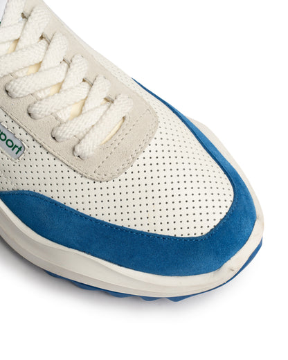 Casablanca Atlantis white & blue sport sneakers Casablanca