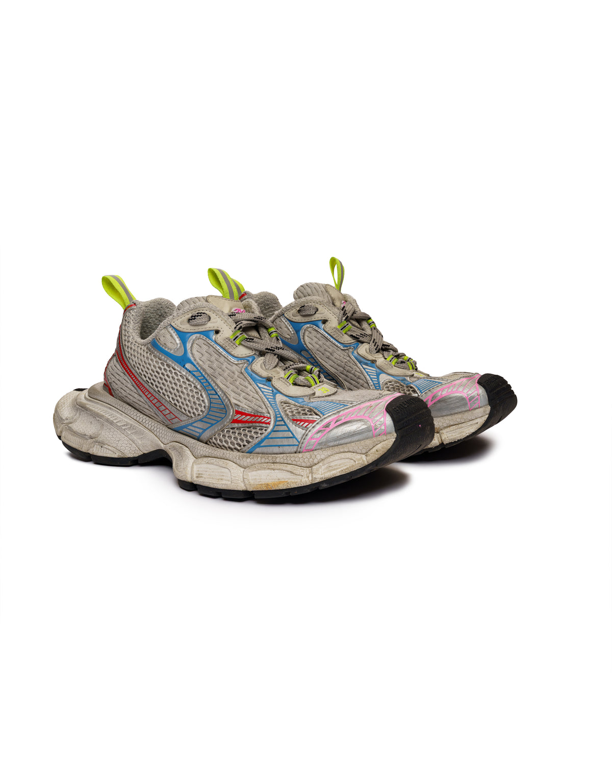 Balenciaga 3XL Extreme Laces multicolored sneakers