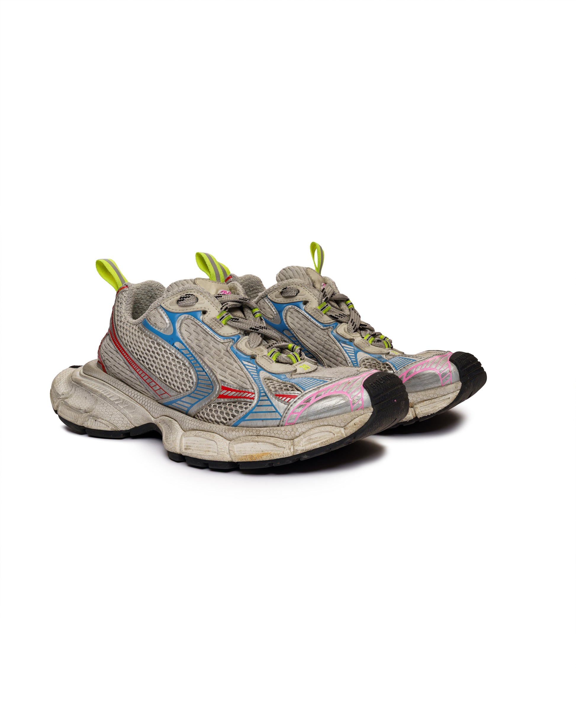 Balenciaga 3XL Extreme Laces multicolored sneakers-3