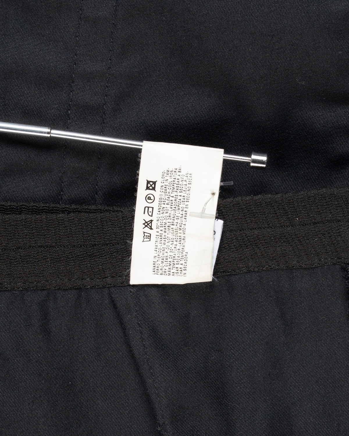 Armani Jeans tailored black skirt