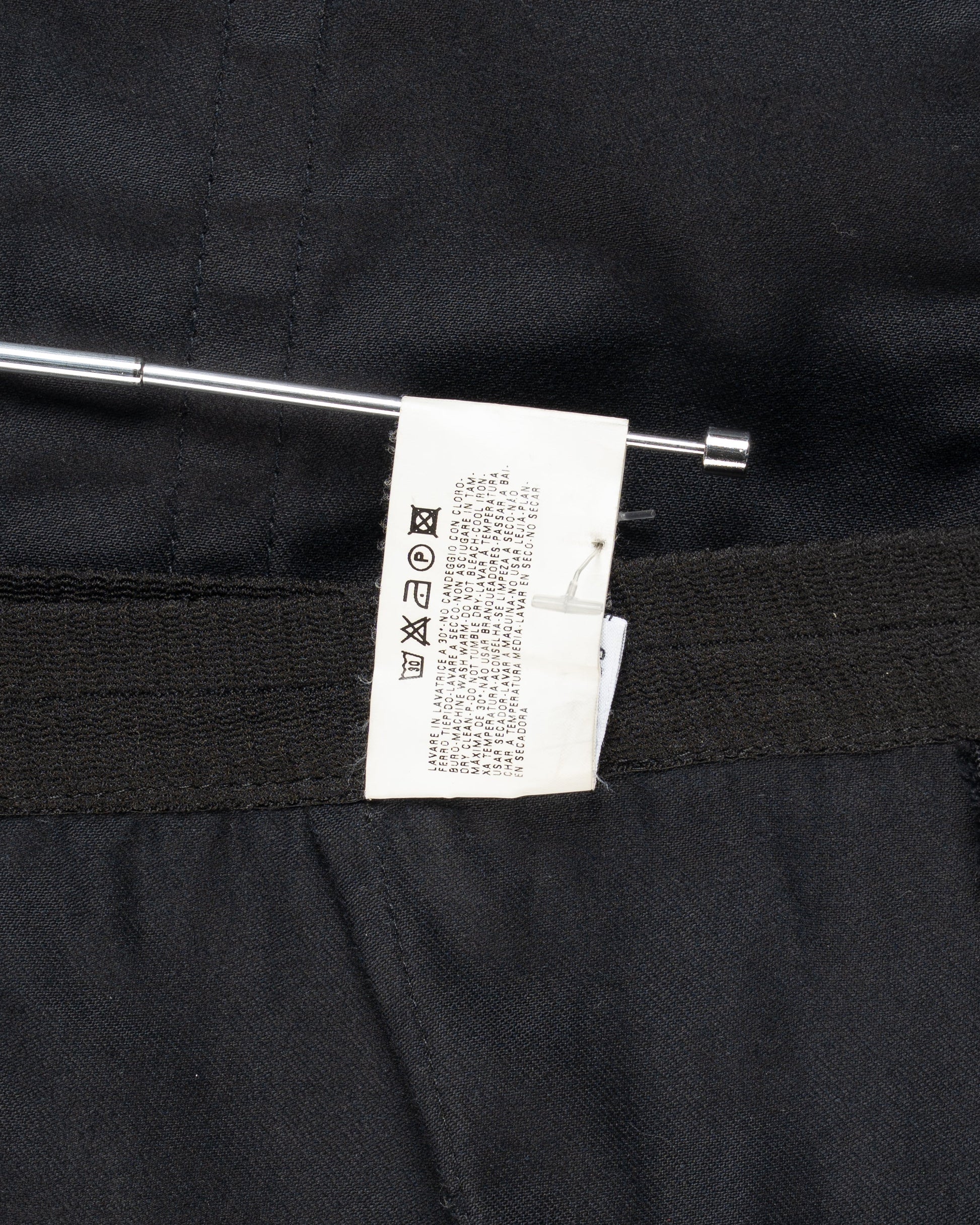 Armani Jeans tailored black skirt Armani