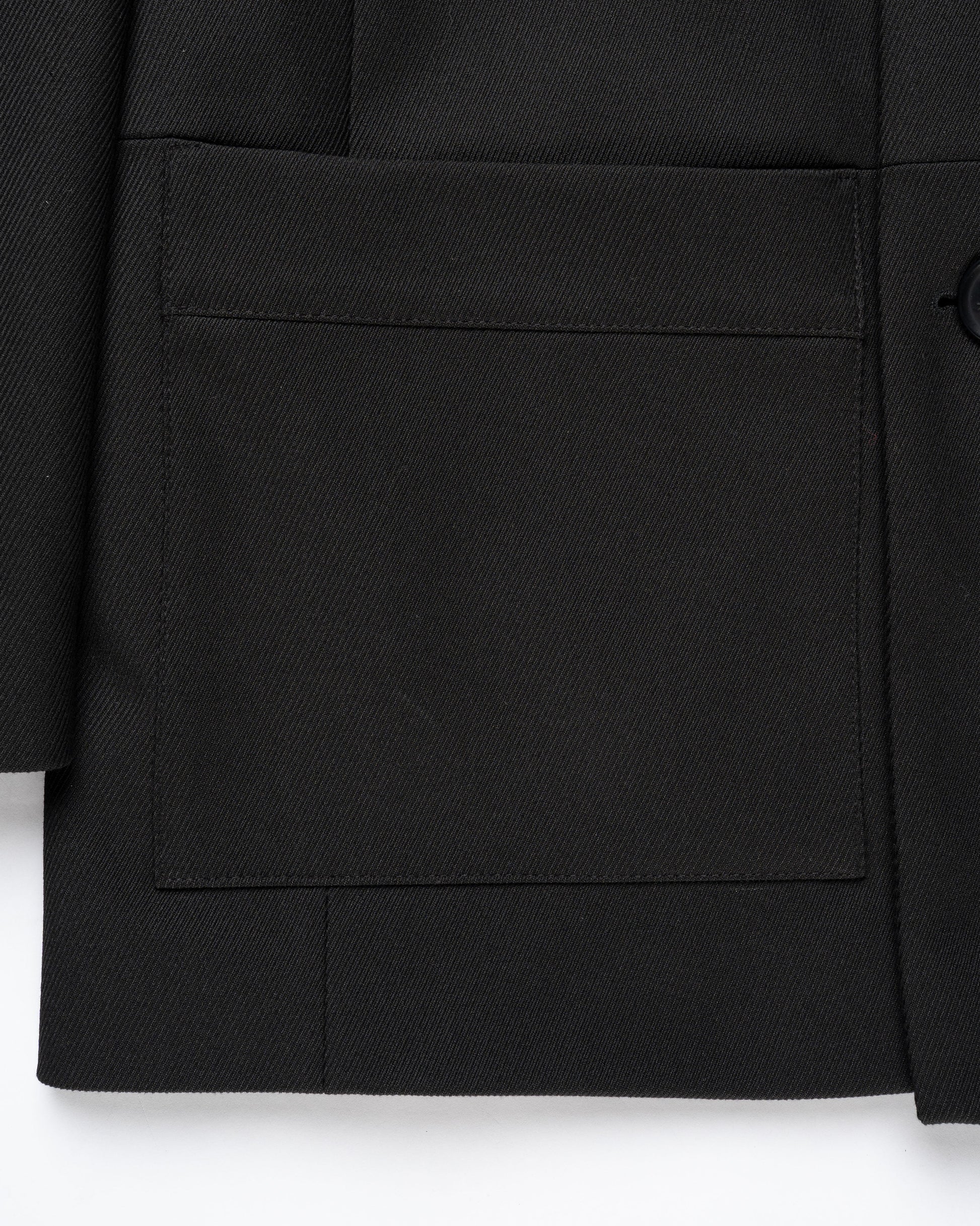 MISBHV Davide single-breasted black blazer jacket MISBHV