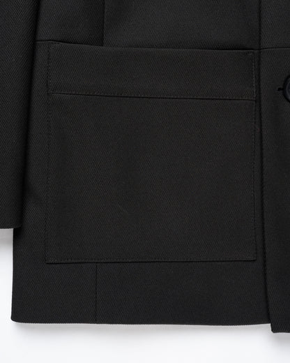 MISBHV Davide single-breasted black blazer jacket MISBHV