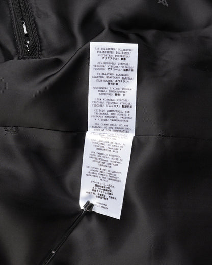 MISBHV Davide single-breasted black blazer jacket MISBHV