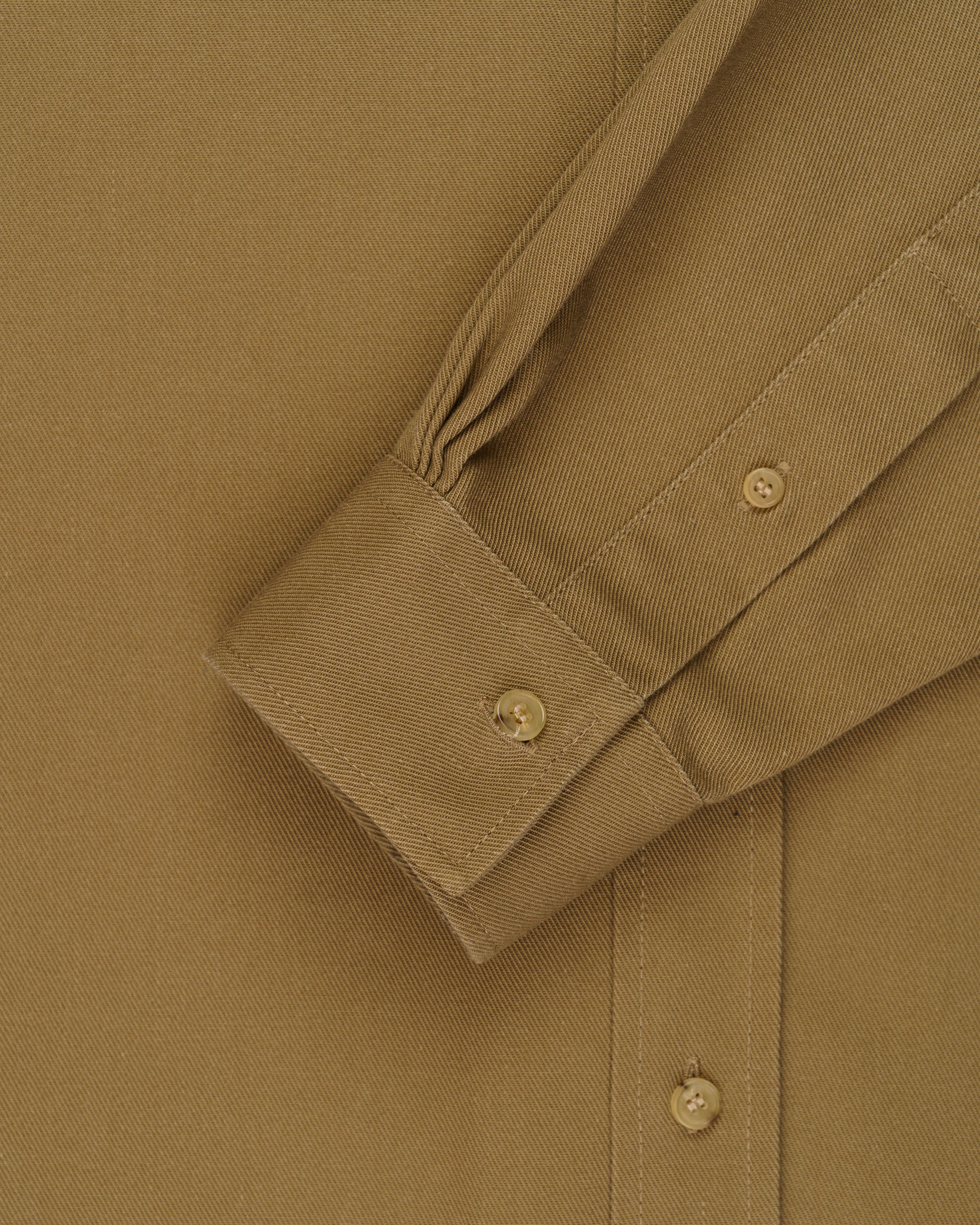 Acne Studios beige canvas overshirt