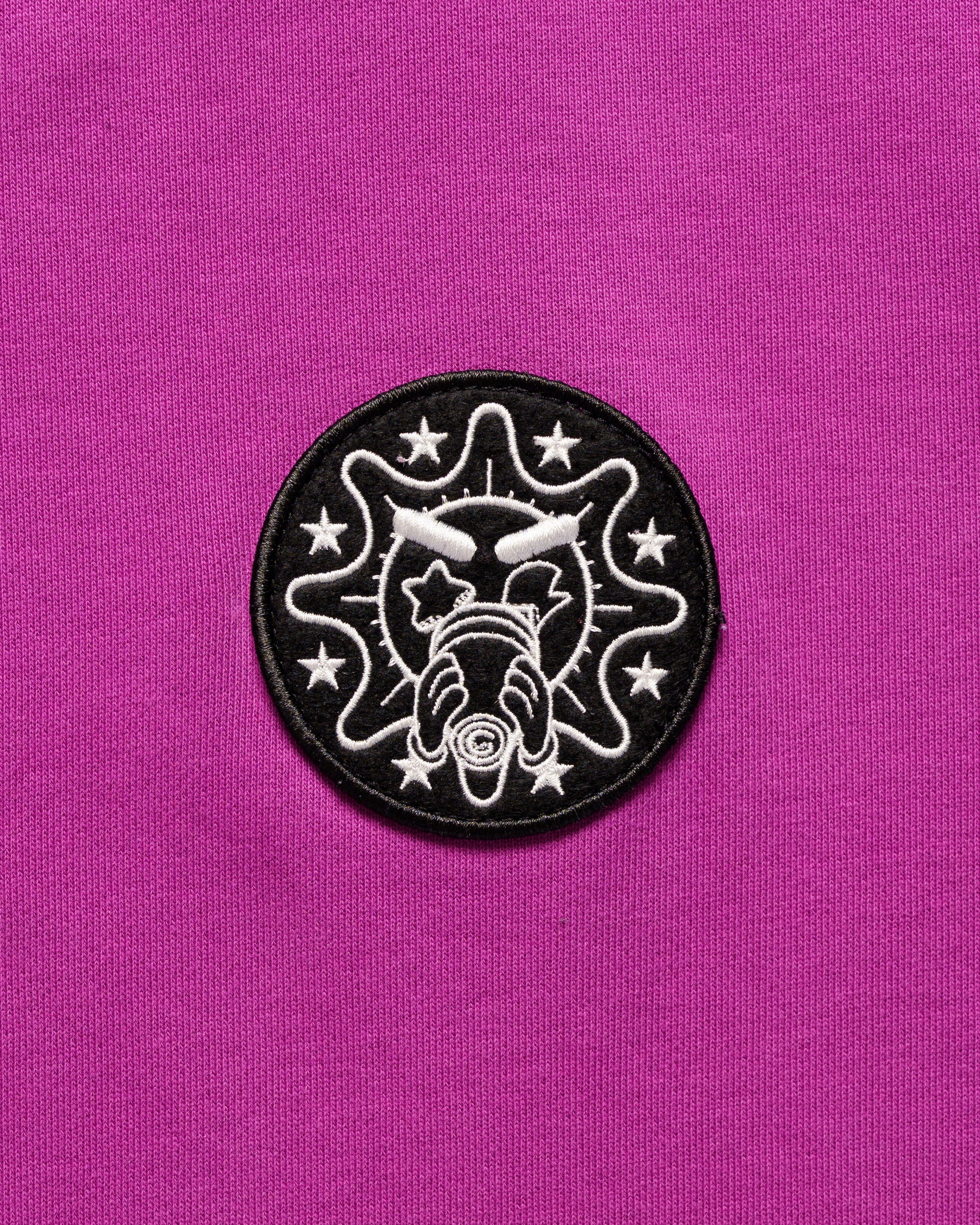 GLOGANG Almighty Glo full zip pink sweatshirt