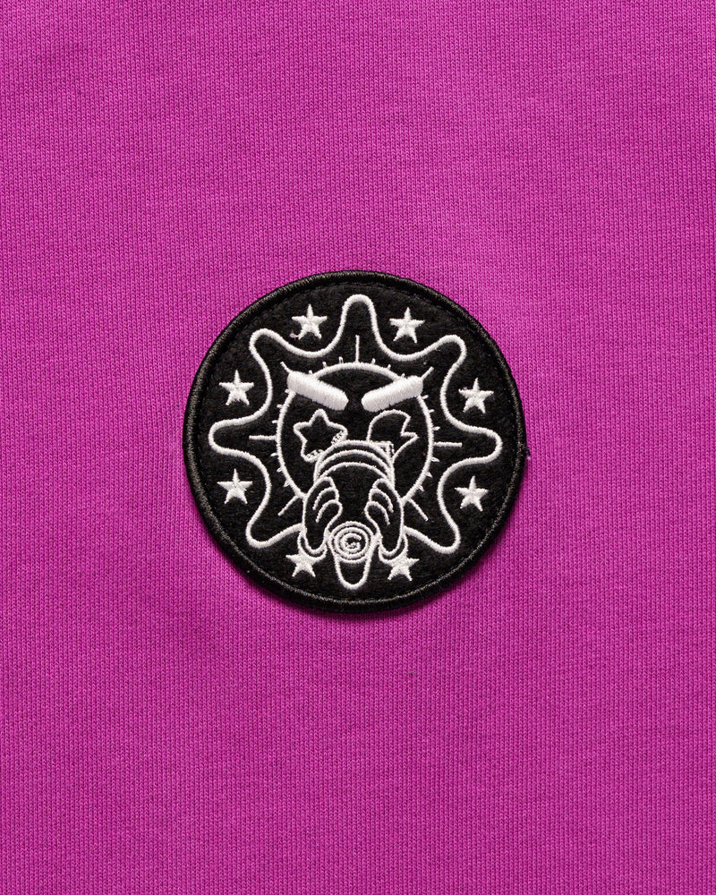 GLOGANG Almighty Glo full zip pink sweatshirt thumbnail