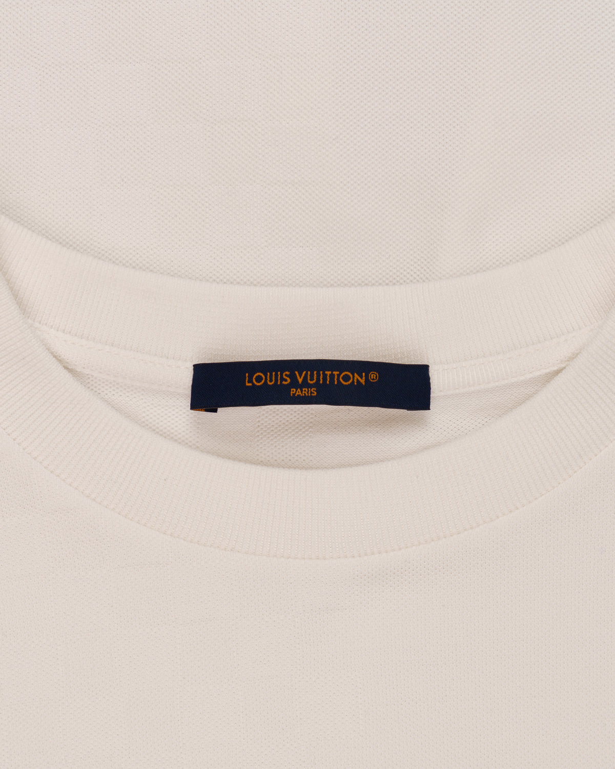 Louis Vuitton Half-Damier pocket white t-shirt