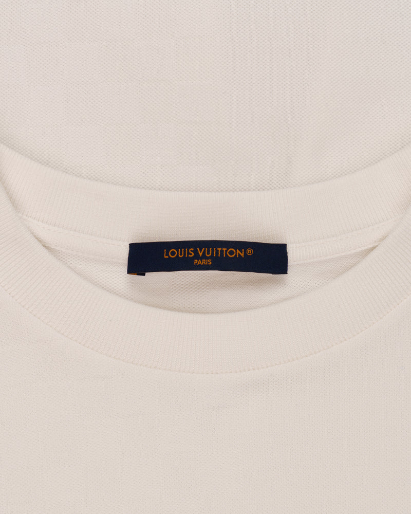 Louis Vuitton Half-Damier pocket white t-shirt thumbnail