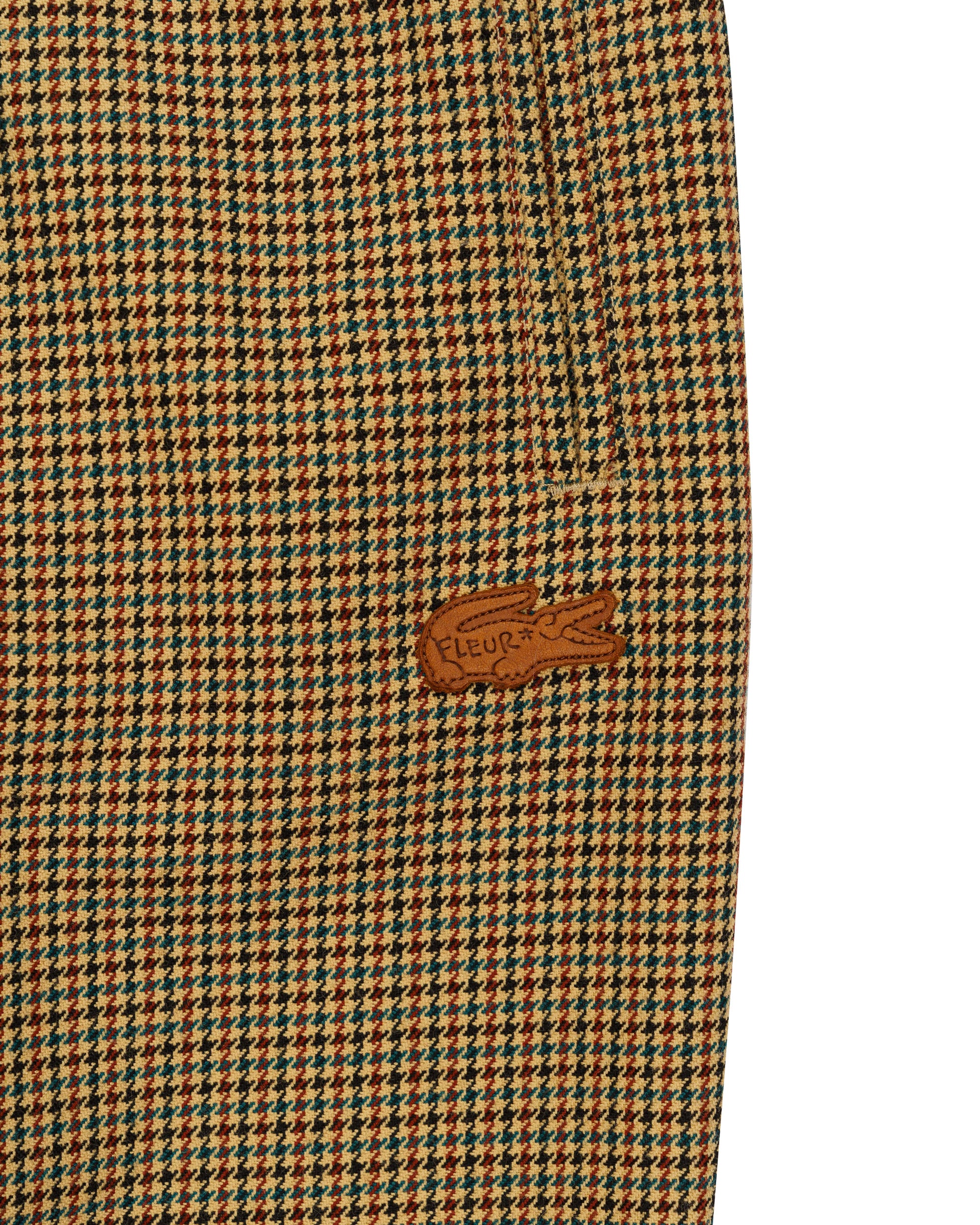 GOLF le FLEUR* x Lacoste tapered checked pants
