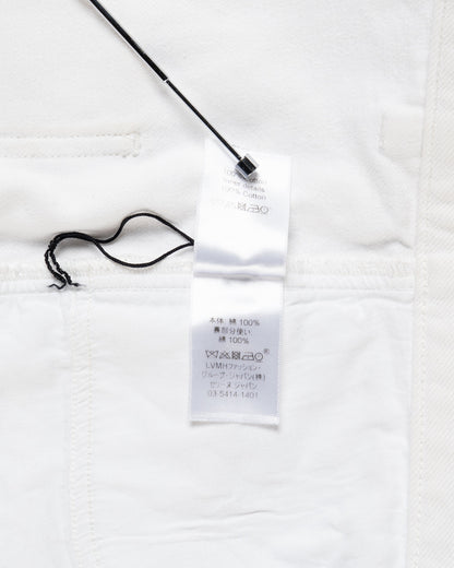 Celine tailored white denim pants Celine