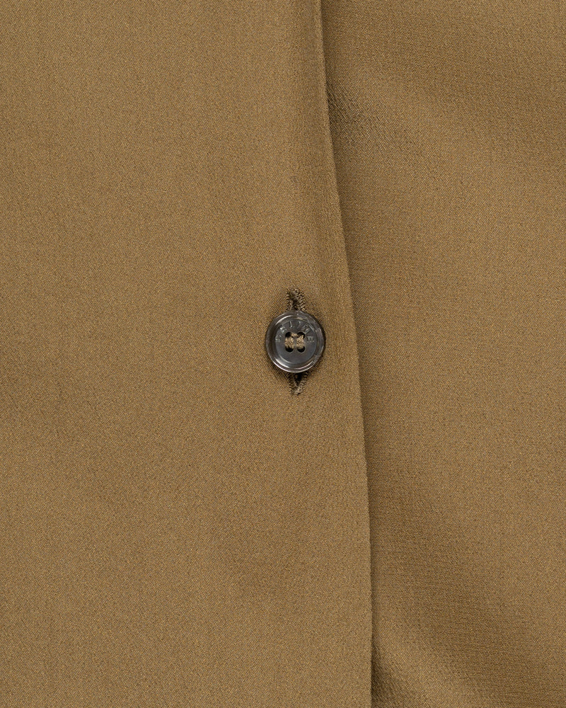Celine military epaulets silk button-up shirt thumbnail