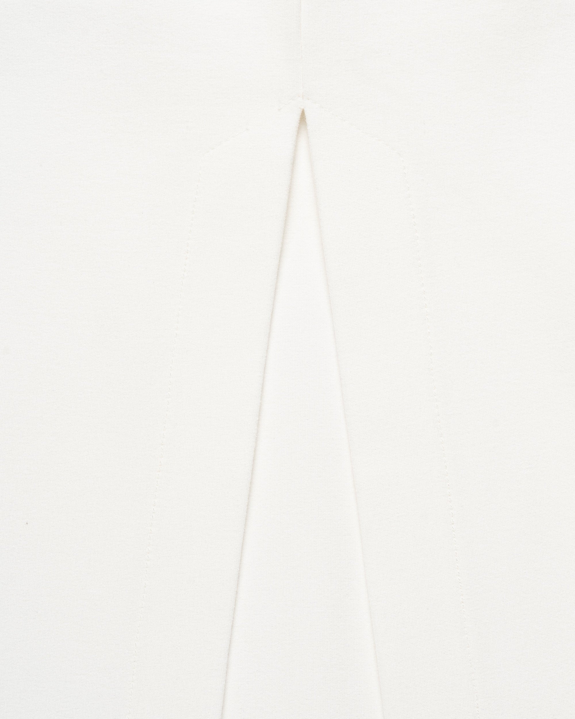 MISBHV 1-OF-1 metal frame open back white dress