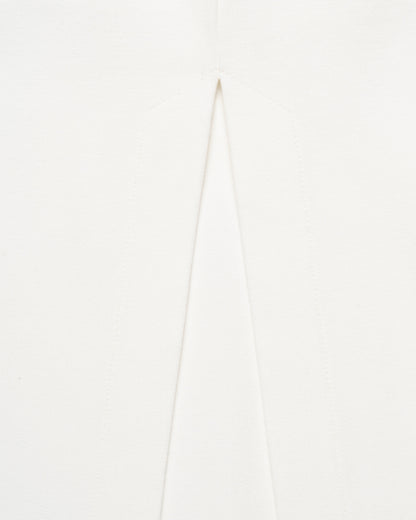 MISBHV 1-OF-1 metal frame open back white dress MISBHV