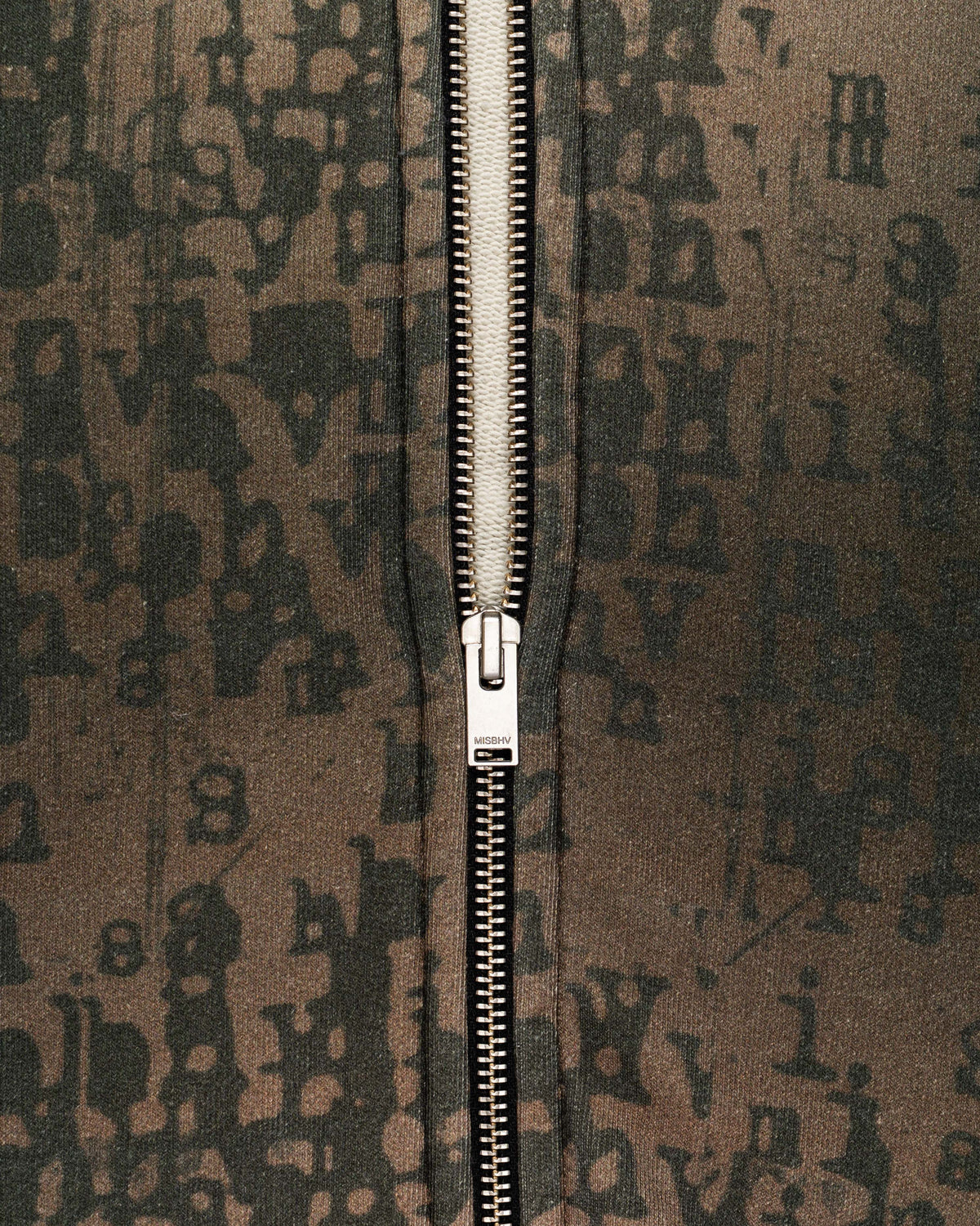 MISBHV Typewriter Zip Hoodie