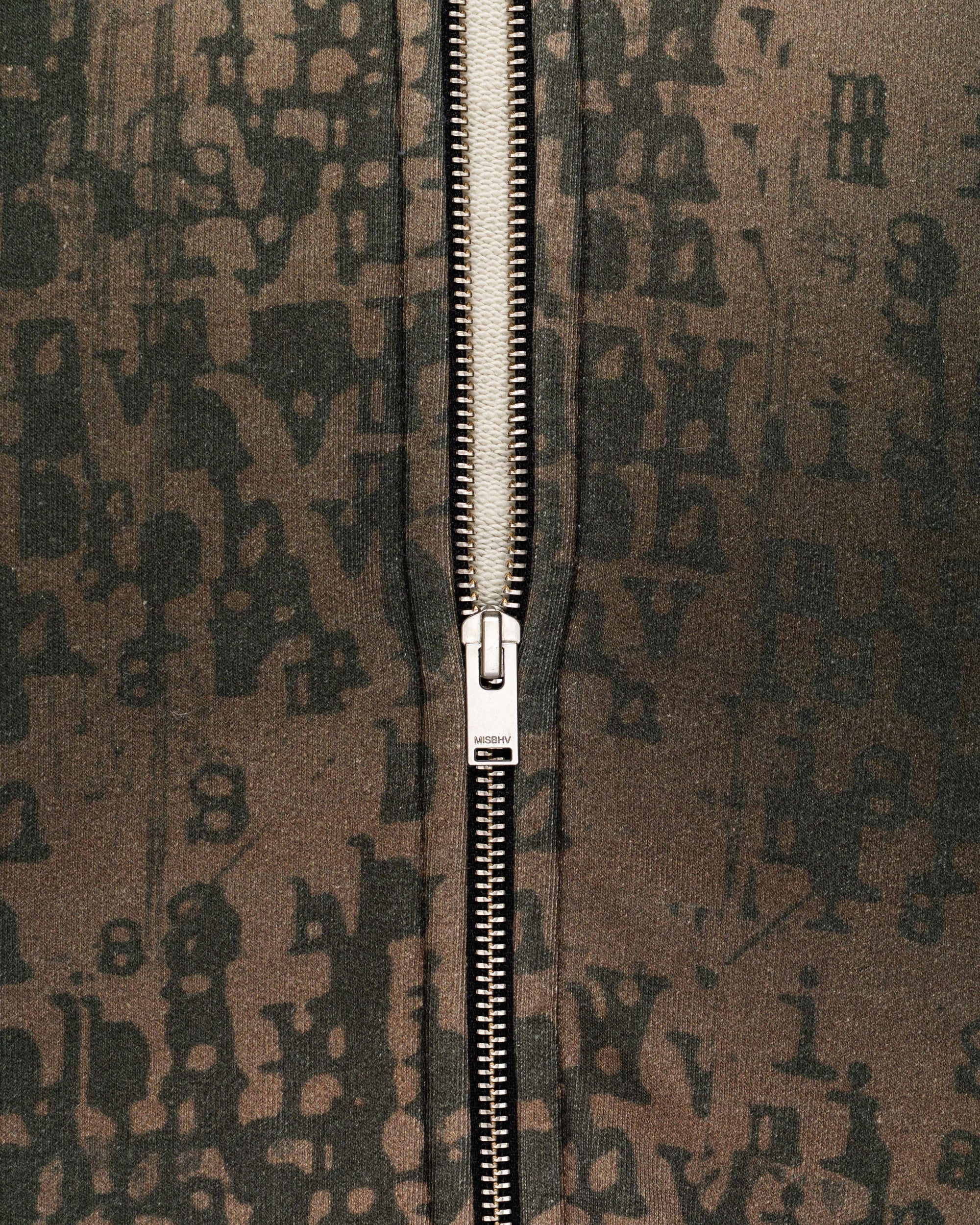MISBHV Typewriter Zip Hoodie