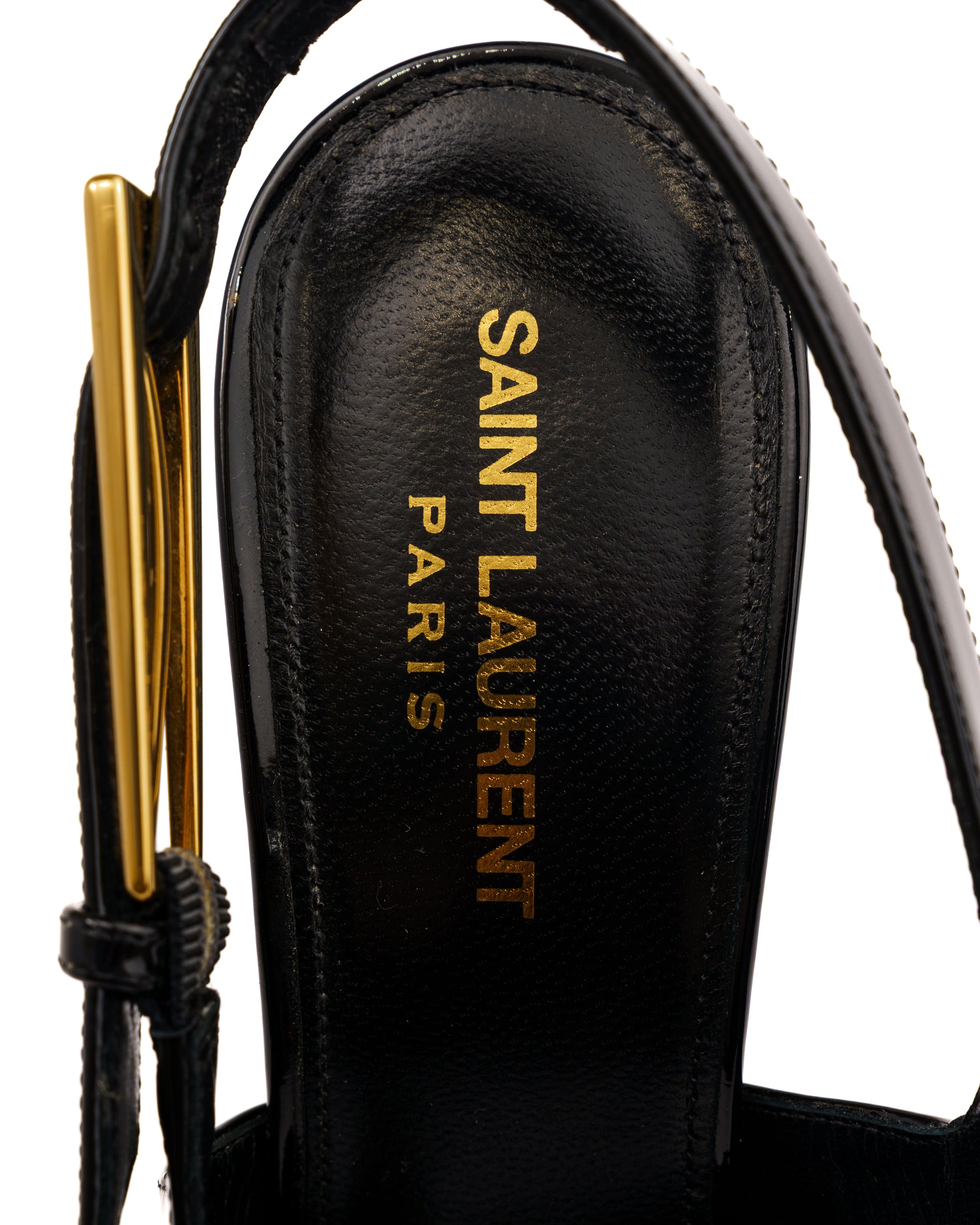 Saint Laurent slingback heels