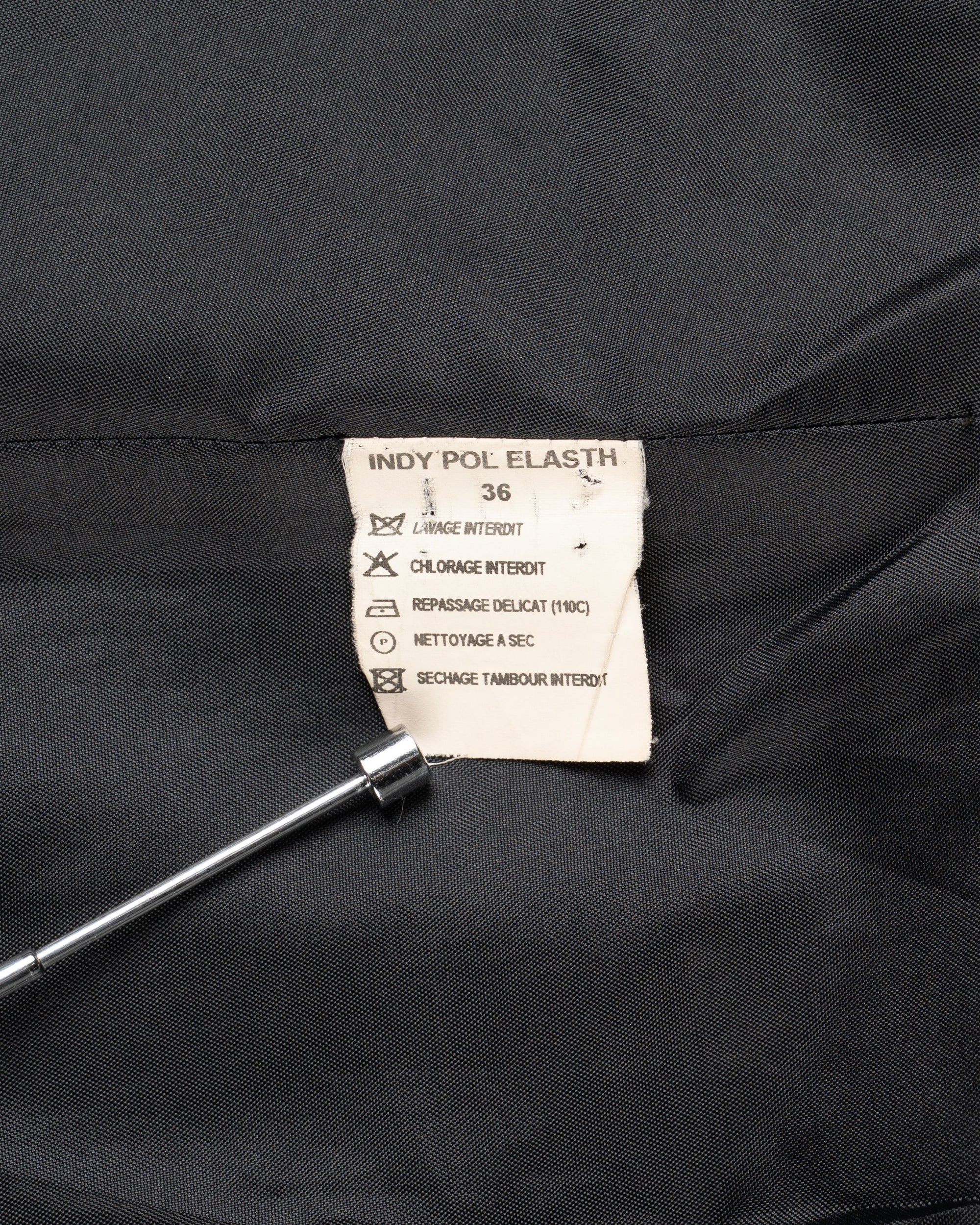 John Galliano gabardine single-breasted blazer jacket