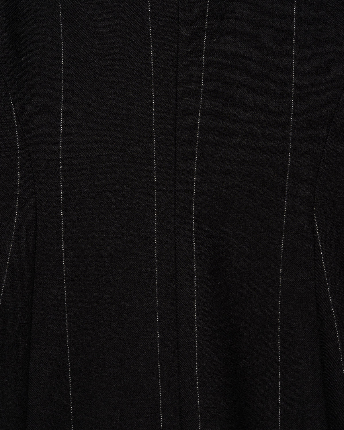 Ann Demeulemeester Pinstripe elongated laine blazer jacket