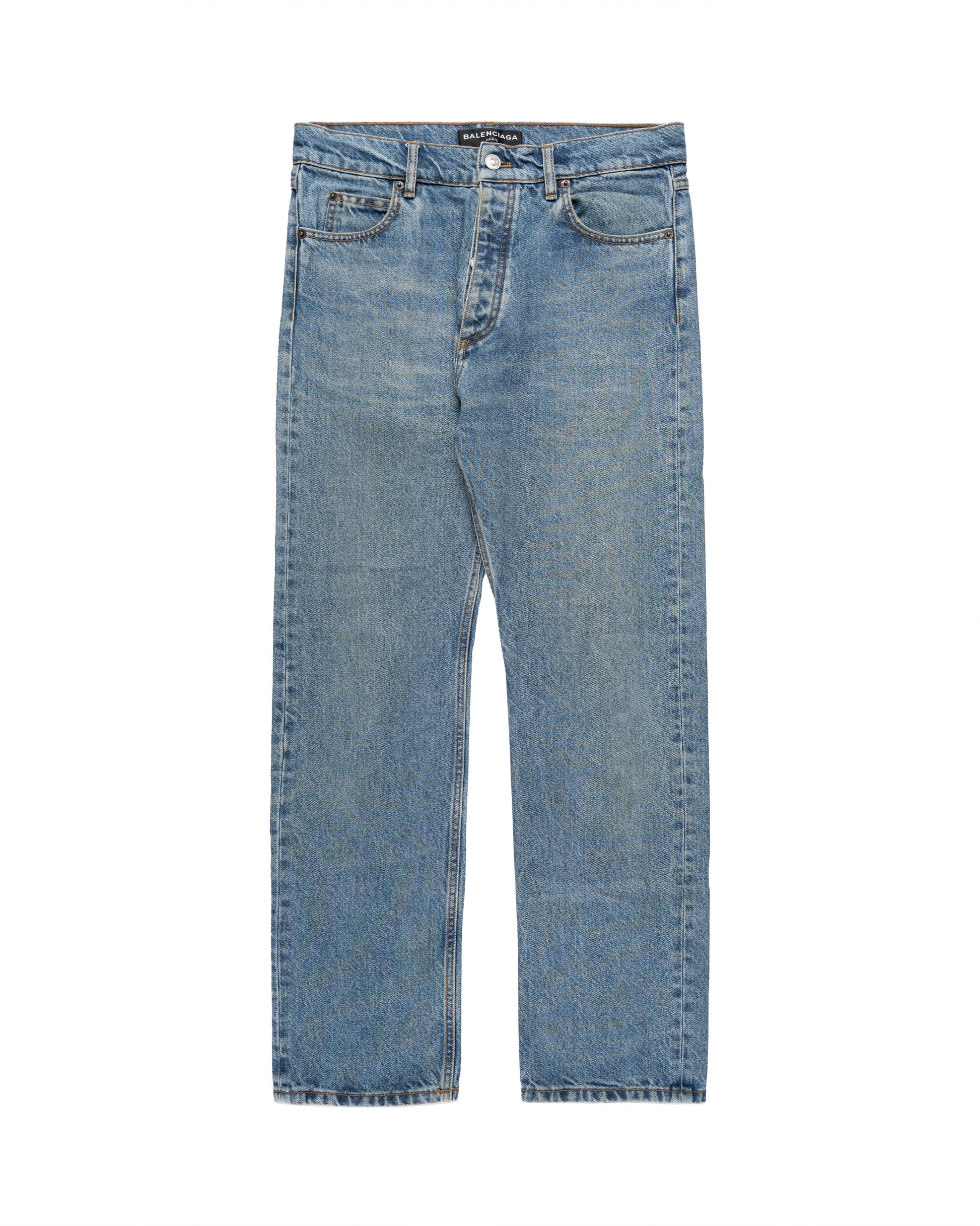 Balenciaga low-waisted denim pants Balenciaga