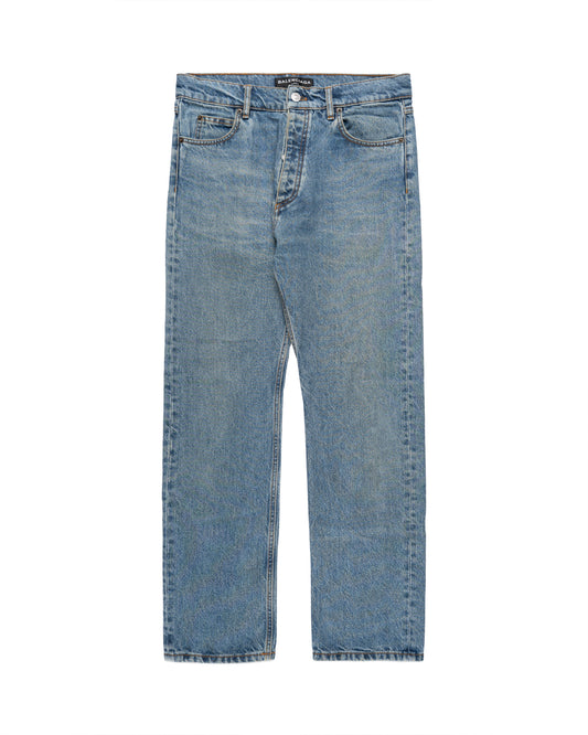 Balenciaga low-waisted denim pants Balenciaga