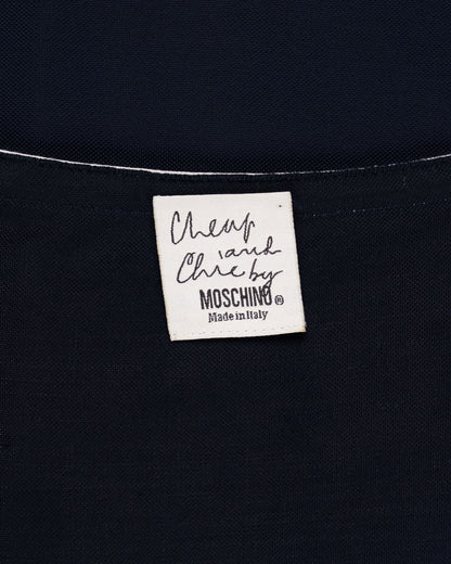 Moschino "Cheap and Chic by Moschino" double-striped top Moschino