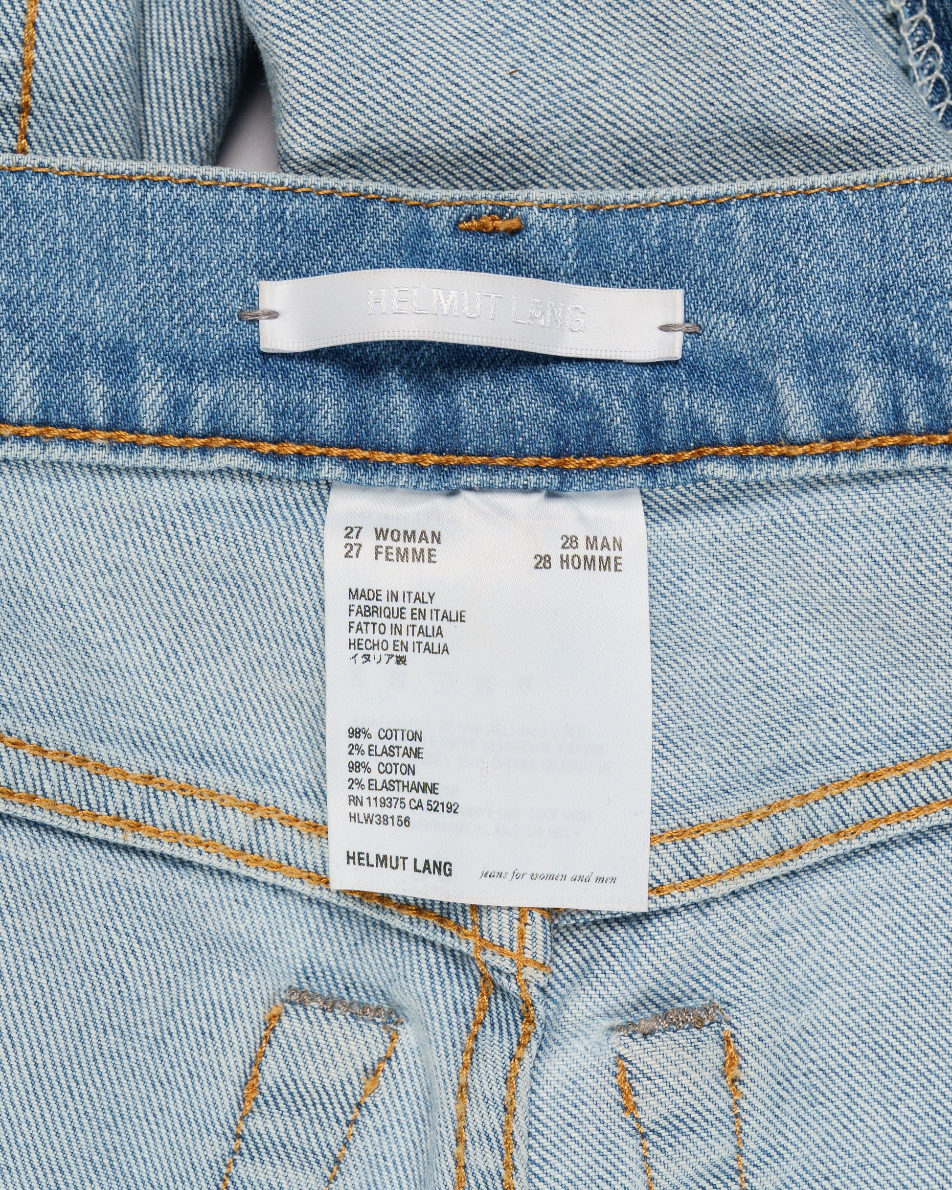 Helmut Lang light blue jeans - 27 Helmut