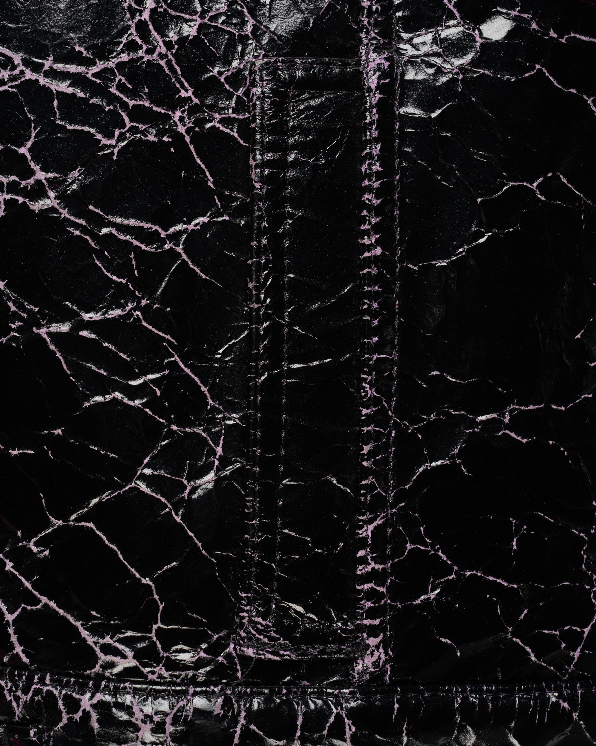 MISBHV crinkled faux-shearling pilot jacket MISBHV