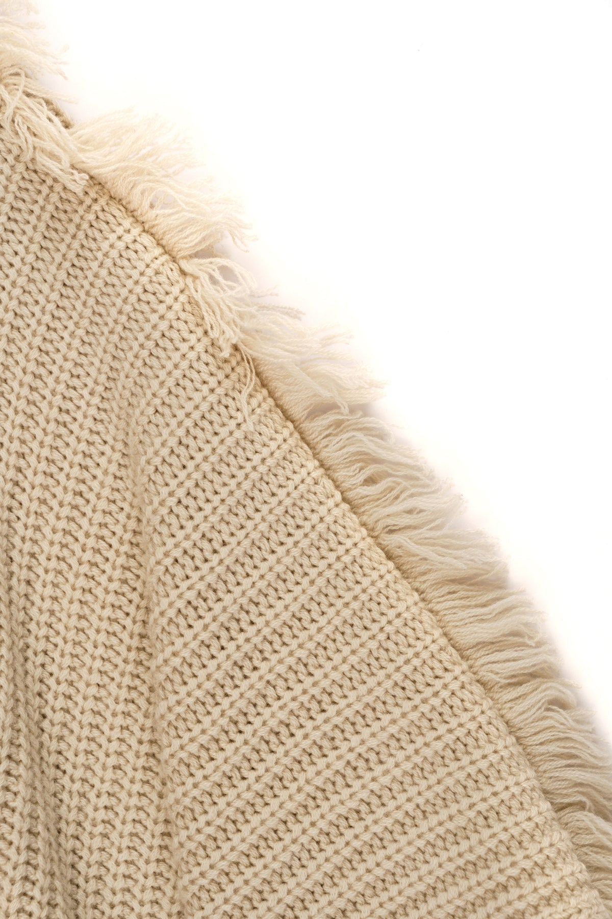 Iris Von Arnim Abena cashmere white cape