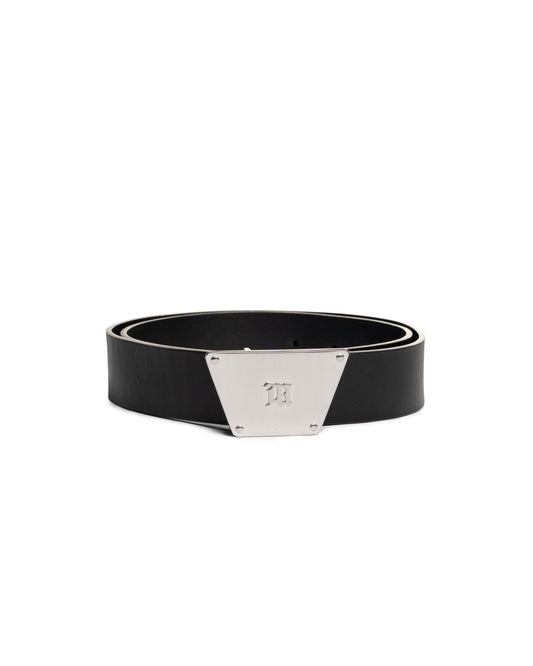 MISBHV metal frame gothic logo black belt MISBHV