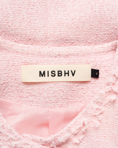 MISBHV tweed pink blazer jacket MISBHV