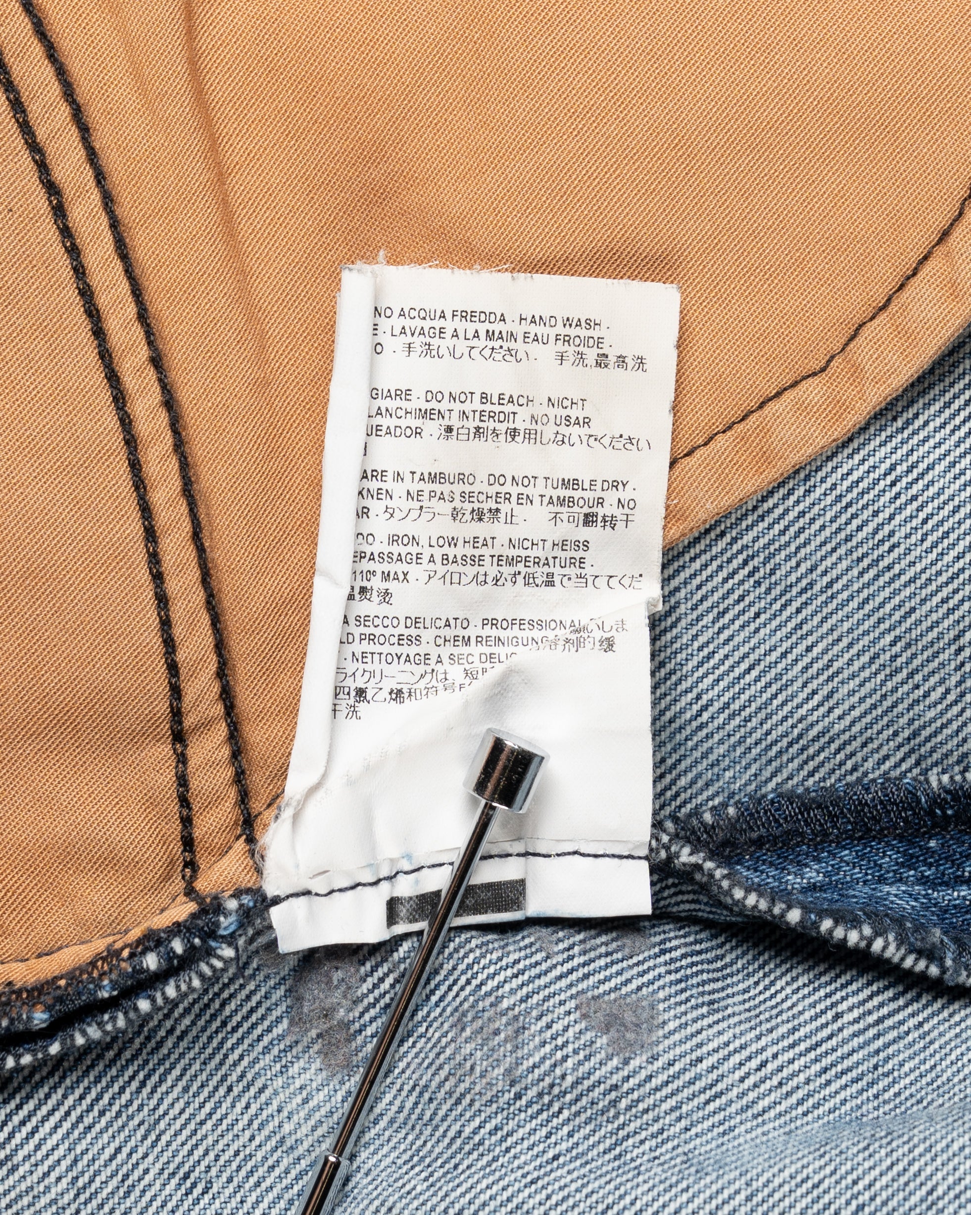 Balenciaga low-waisted denim pants