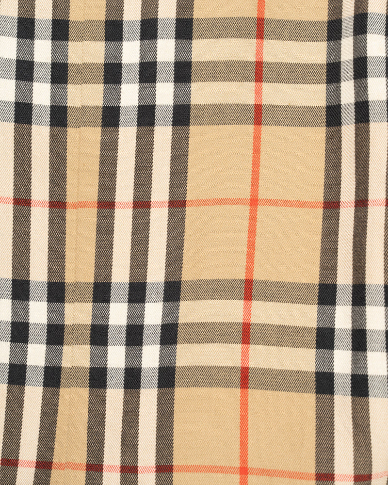 Burberry's "Highbury" Yew-green double-breasted coat thumbnail