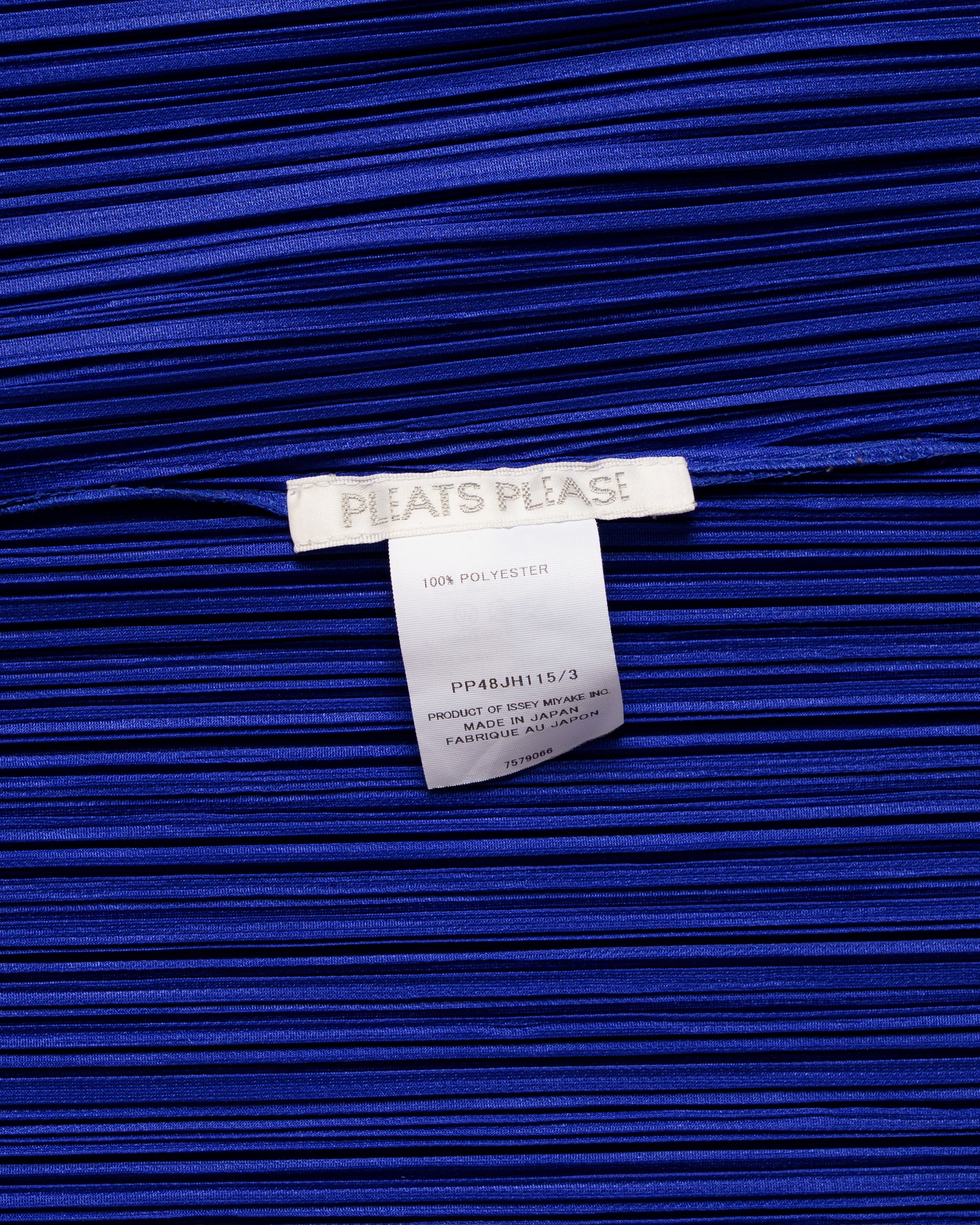 Issey Miyake Pleats Please MC July blue dress