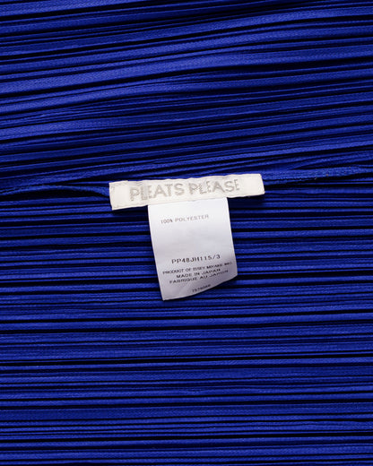 Issey Miyake Pleats Please MC July blue dress Issey Miyake